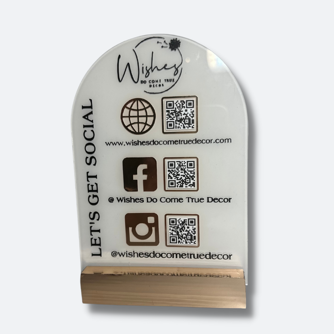 QR Code Scannable Display | QR Sign | Scan to Pay