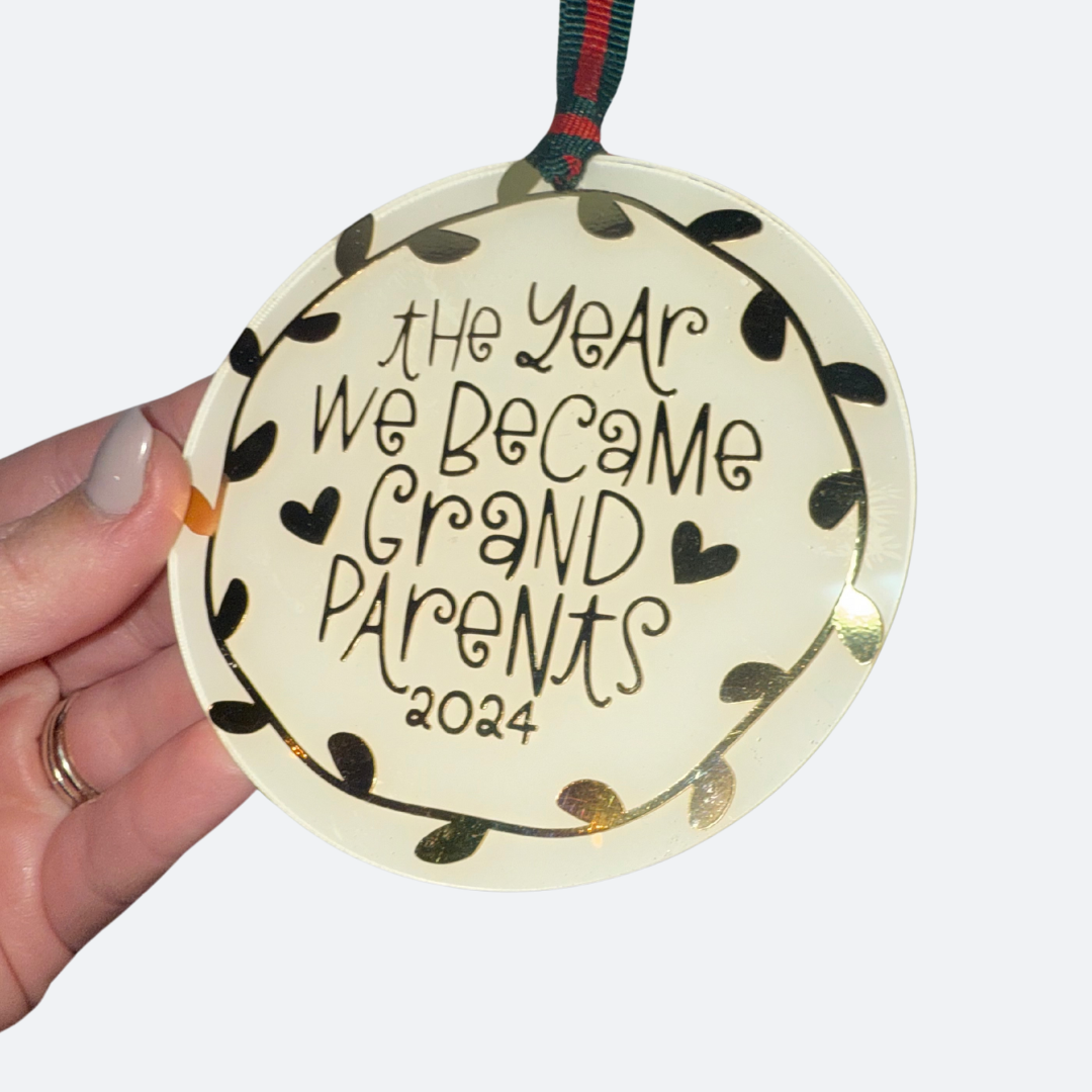 Branded or Custom Designed Ornament | 4" Acrylic | Your Logo