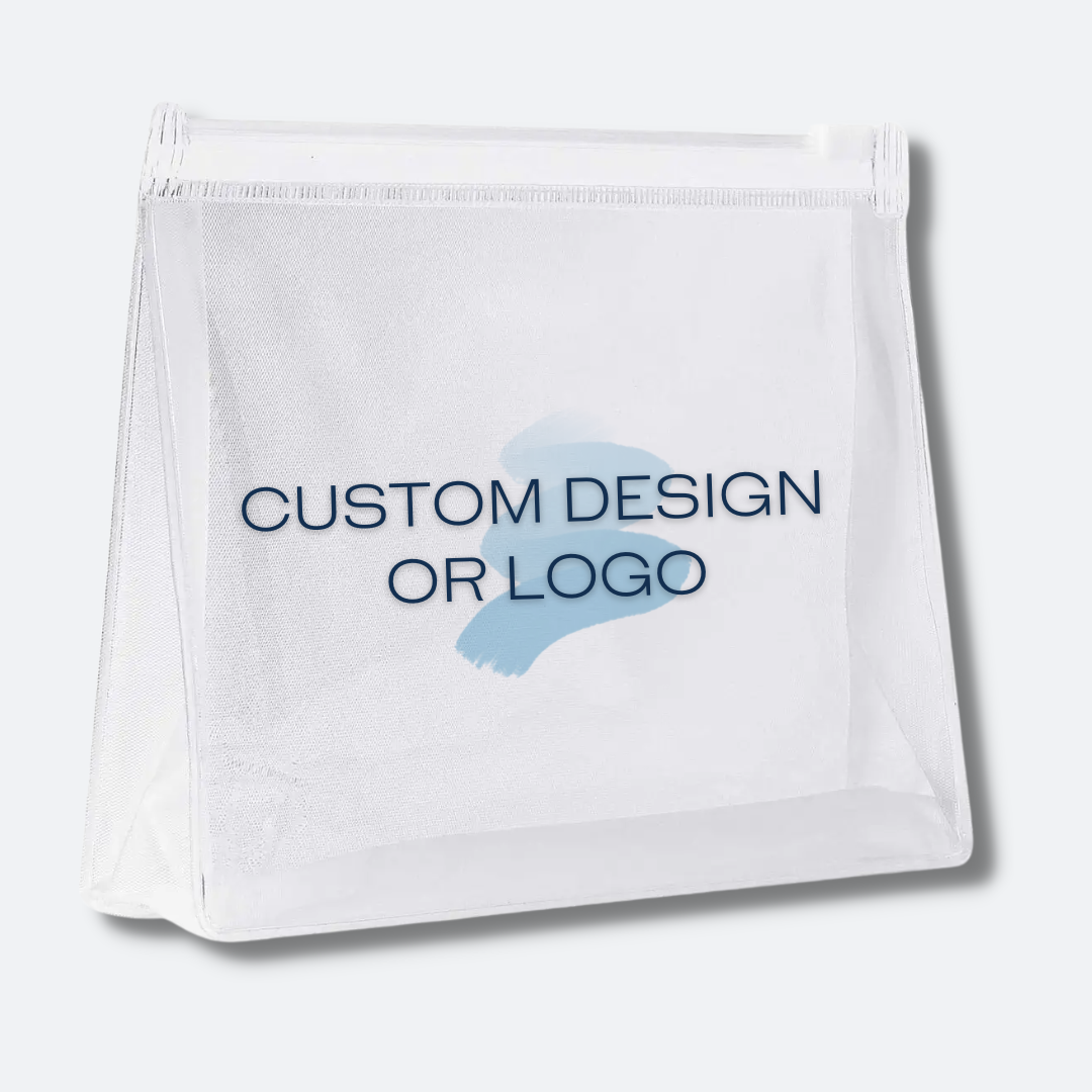 Branded Travel Pouch | Clear Cosmetic Pouch