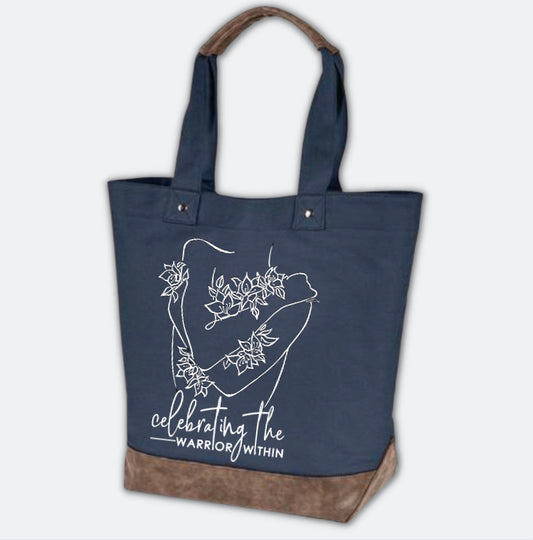 This Resort Tote ceLEBrates the Warrior Within
