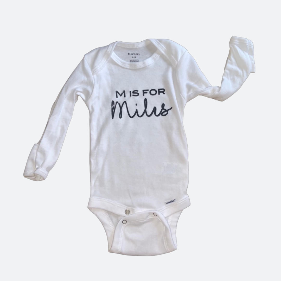 B is for Baby Onesie