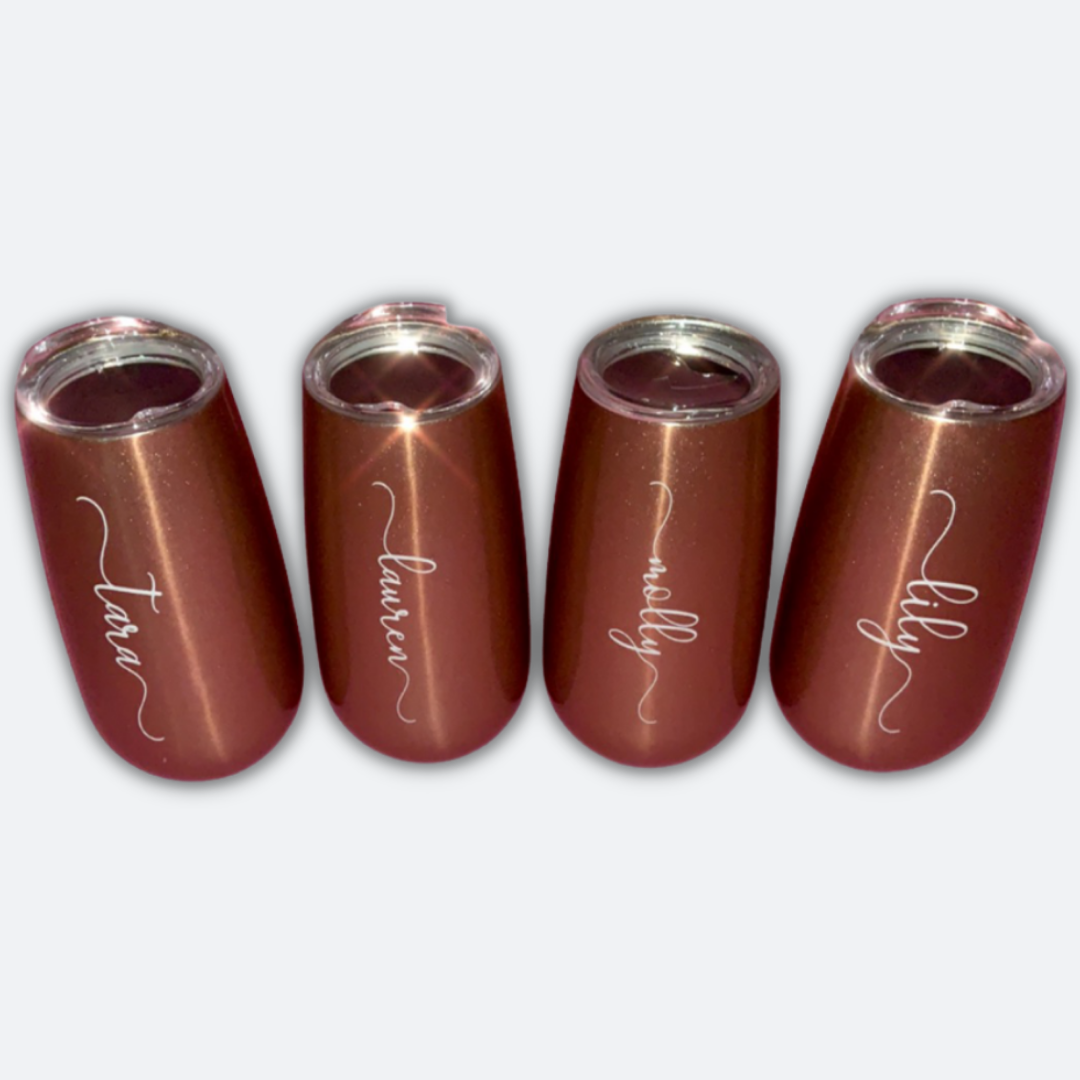 Personalized Champagne Tumbler