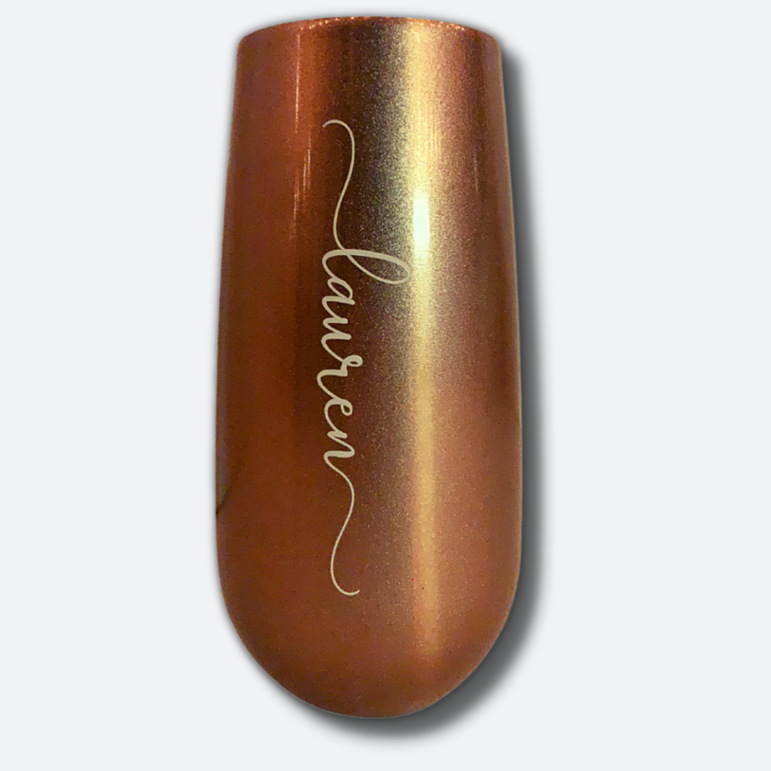 Personalized Champagne Tumbler