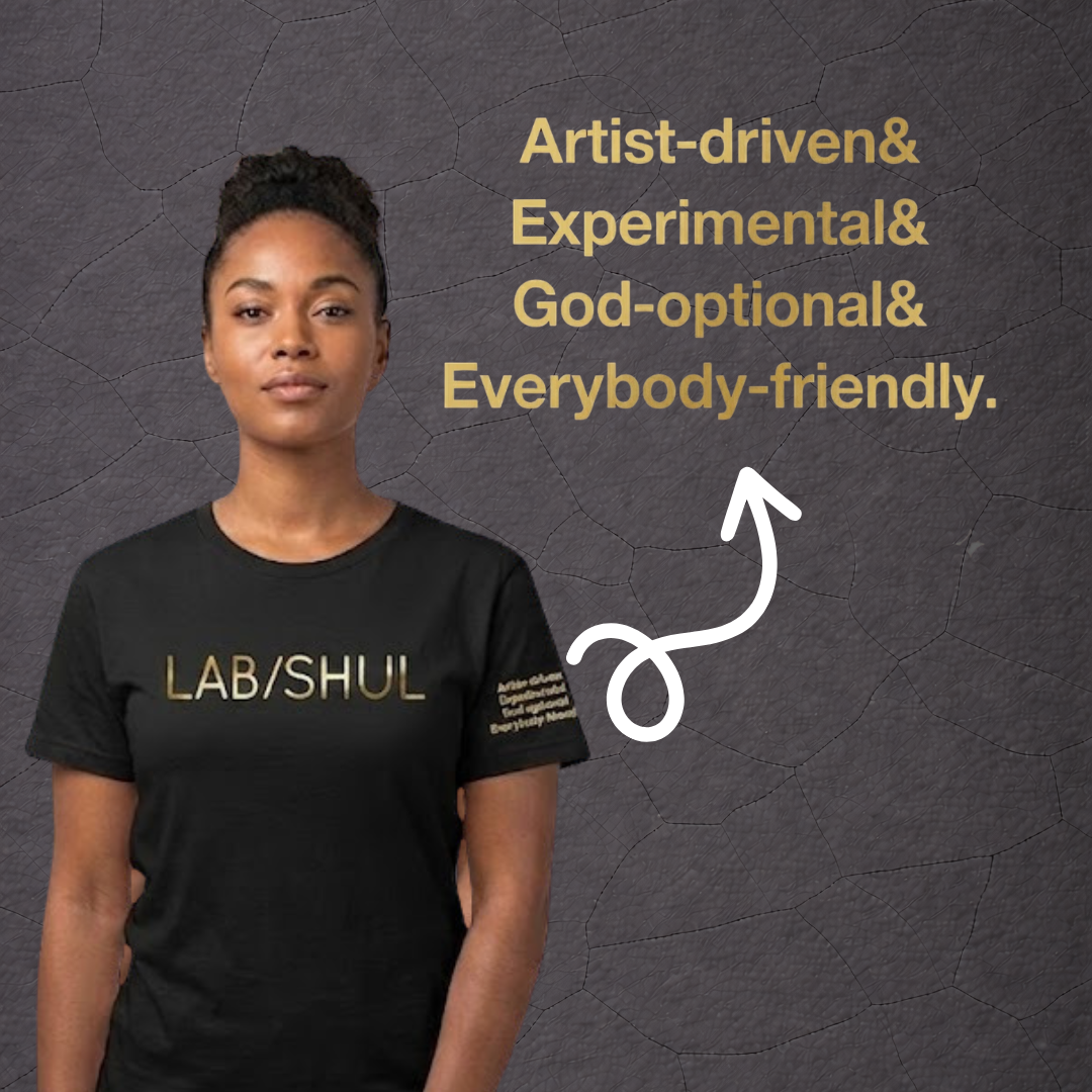 Lab/Shul Glam Tee