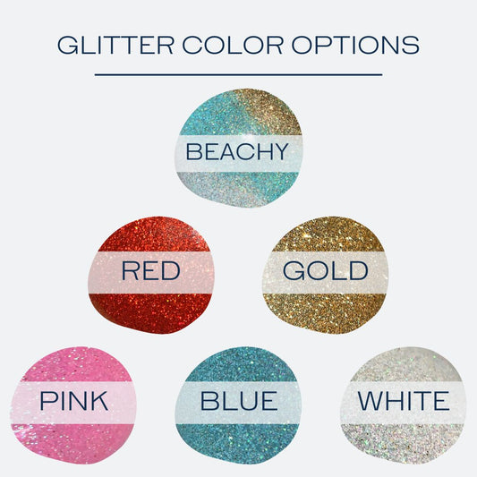 Branded or Custom Designed Glitterized Ornament | Your Logo