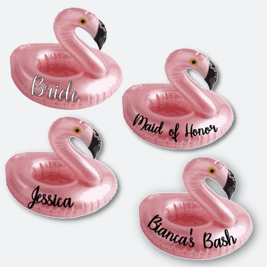 Personalized Drink Floaties (set of 2) | Pool Party Favor | Bachelor | Bachelorette | Girls Getaway