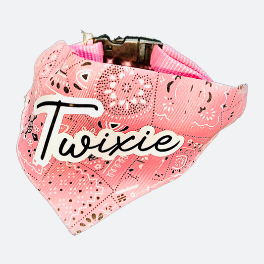 Happy Collar-days | Personalized Pet Bandana for Holidays