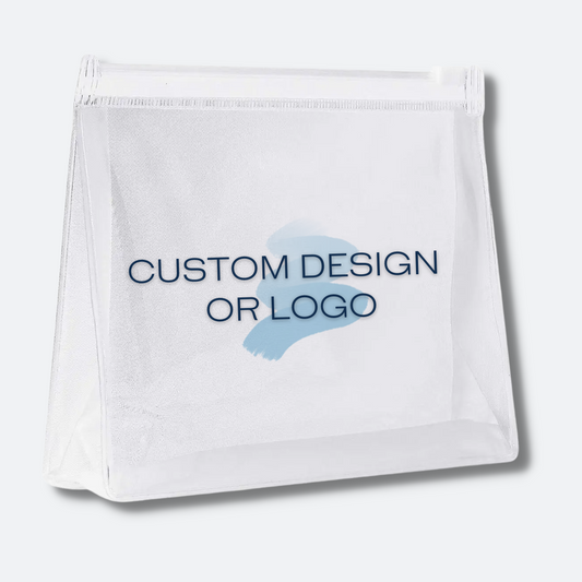 Branded Travel Pouch | Clear Cosmetic Pouch