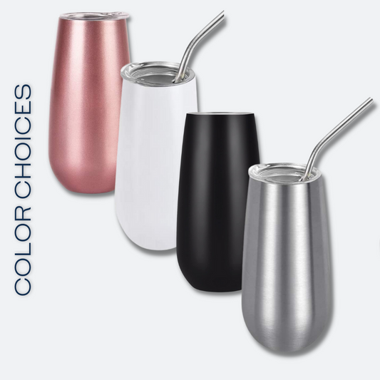 Personalized Champagne Tumbler