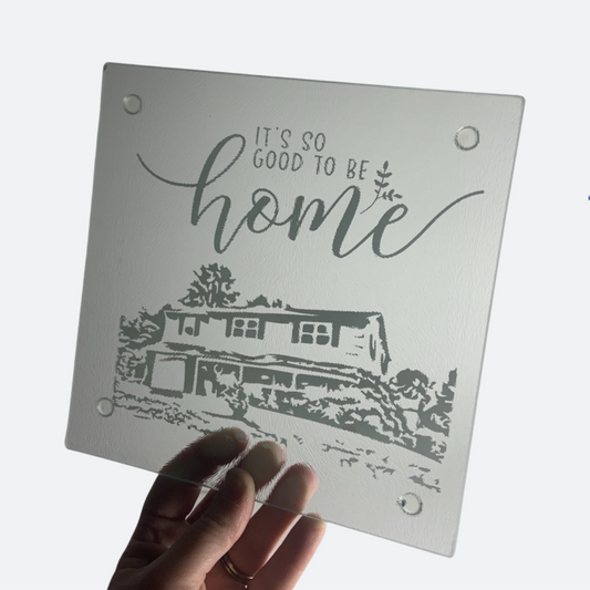Welcome Home Trivet