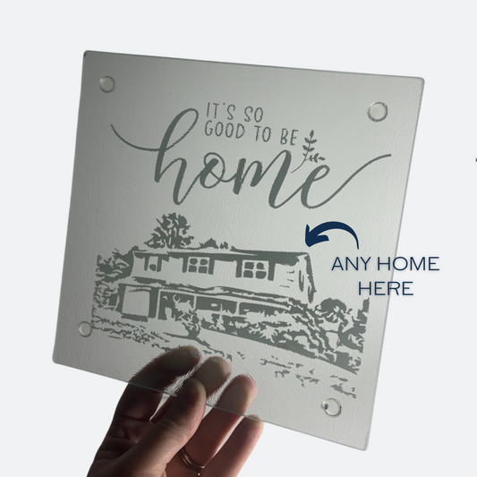 Welcome Home Trivet