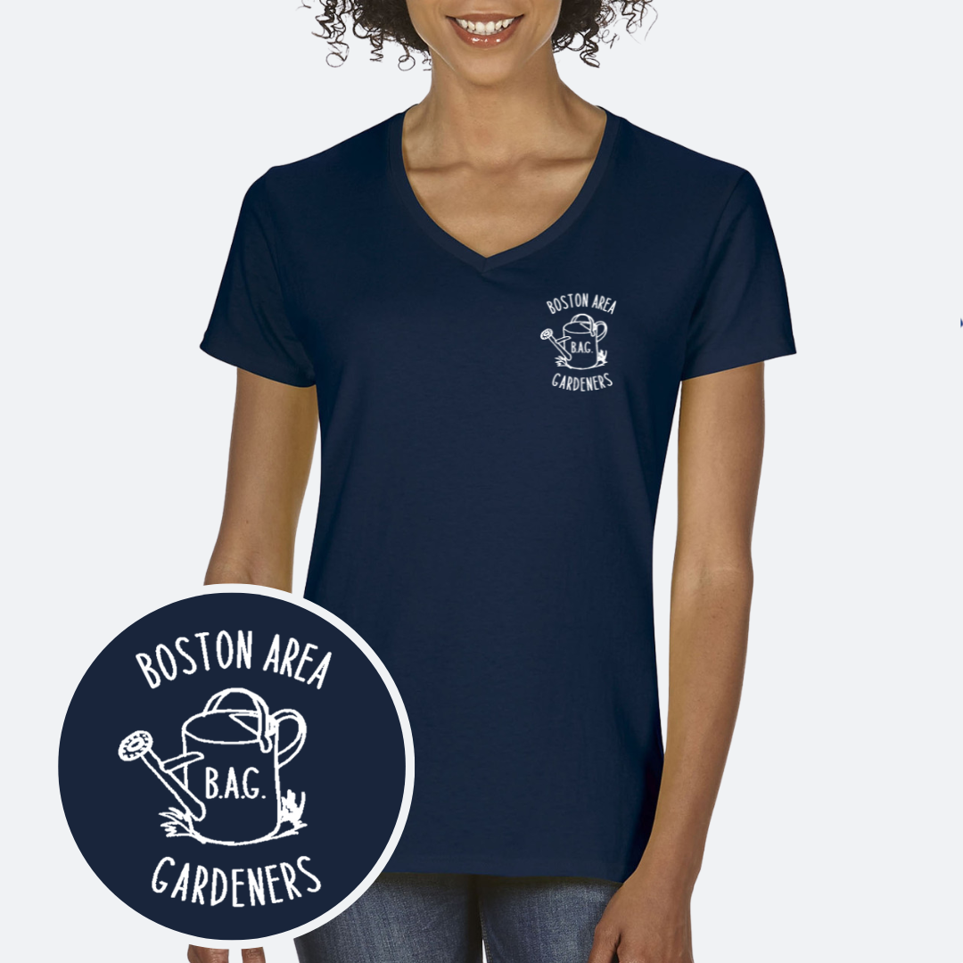 Boston Area Gardeners T-Shirt - Roses Design