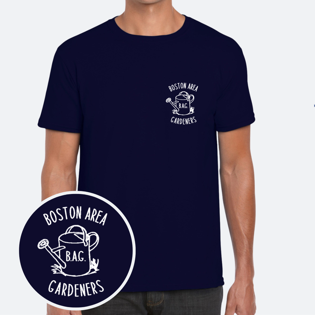 Boston Area Gardeners T-Shirt - Roses Design