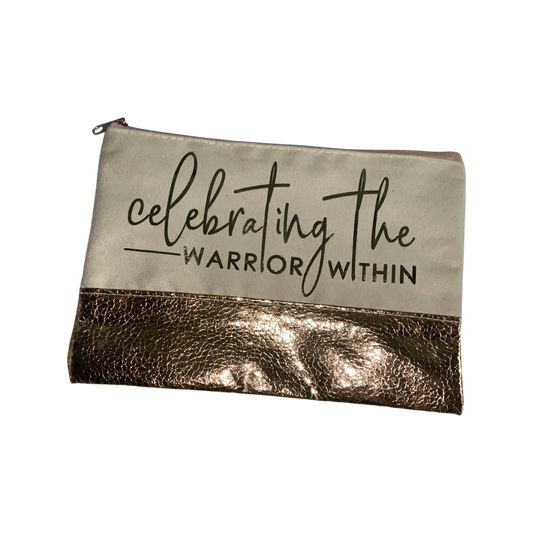 This Cosmetic Pouch ceLEBrates the Warrior Within