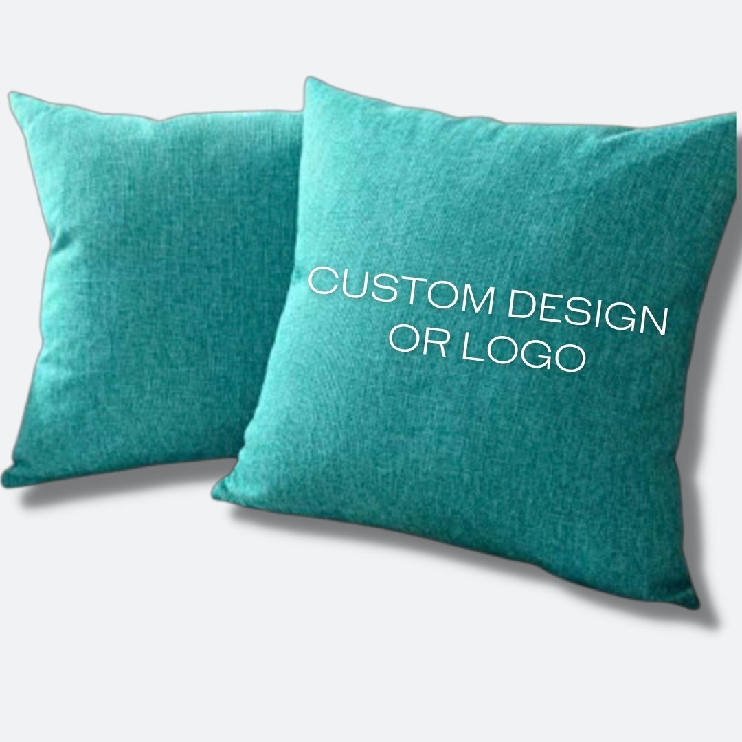 Branded Pillow Cover | Logo or Custom Designed Pillow