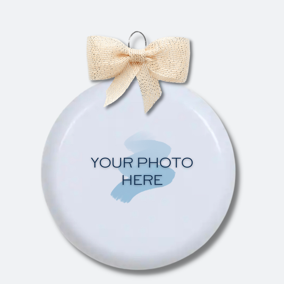 YOUR Photo | Personalized Glitterized Ornaments