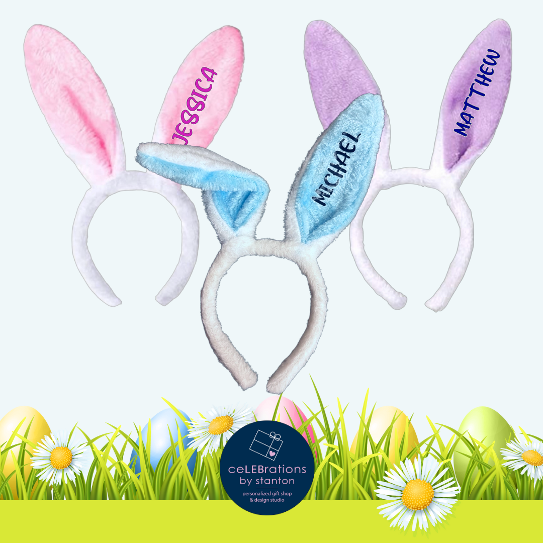 Personalized Easter Bunny Ears