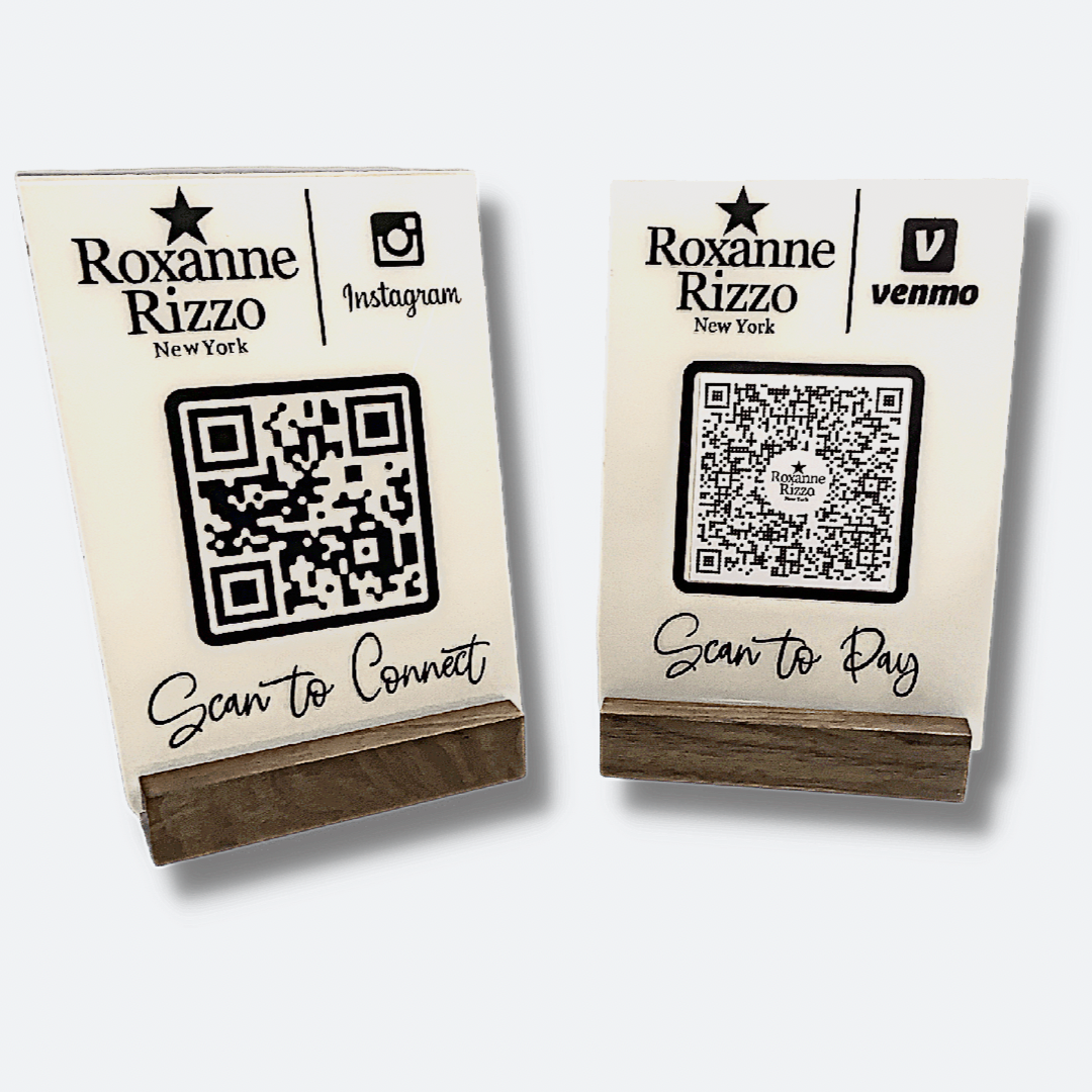 QR Code Scannable Display | QR Sign | Scan to Pay