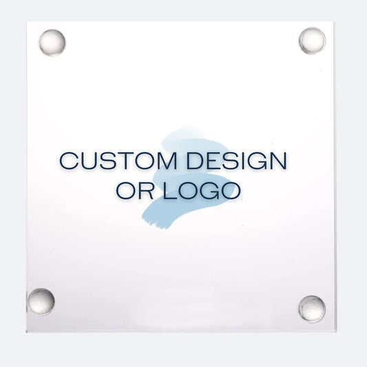 Branded Glass Coasters | Set of 4