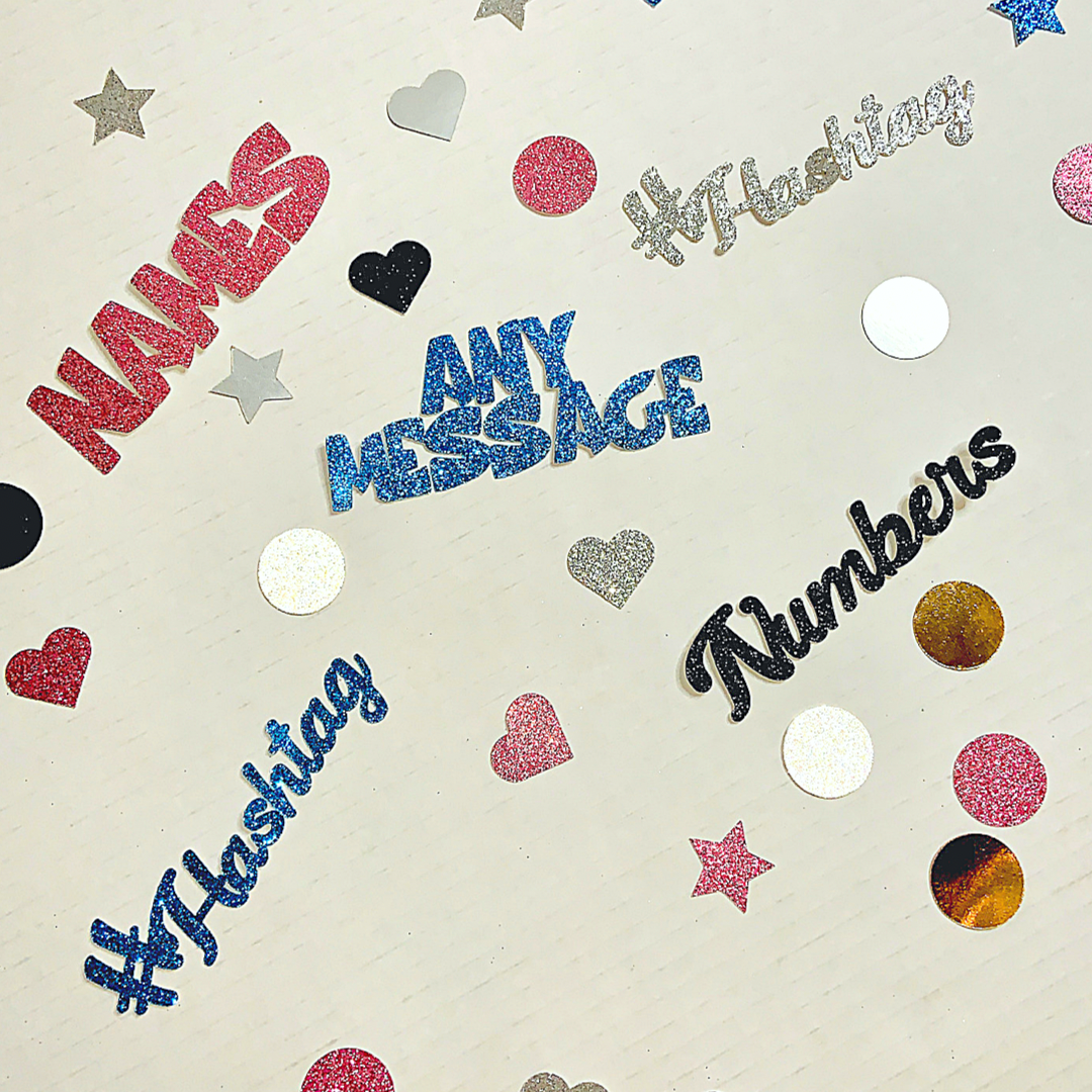 Customized Confetti Custom Confetti | Personalized Confetti – ceLEBrations by stanton