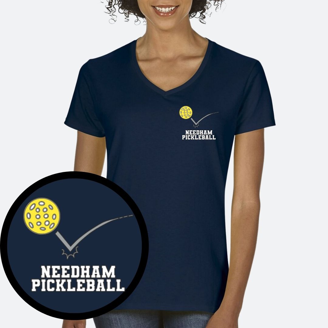 Local Pickleball T-Shirt - Vampire Design (hand-drawn)