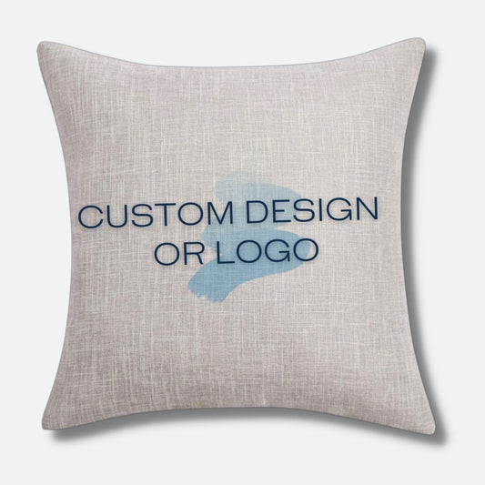 Branded Pillow Cover | Logo or Custom Designed Pillow